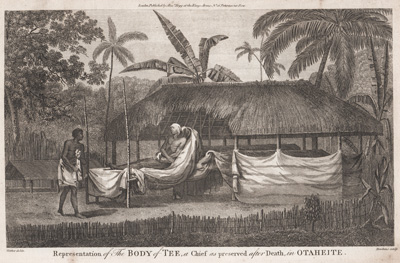 Representation of the Body of Tee, a Chief, as preseved after Death, in Otaheite